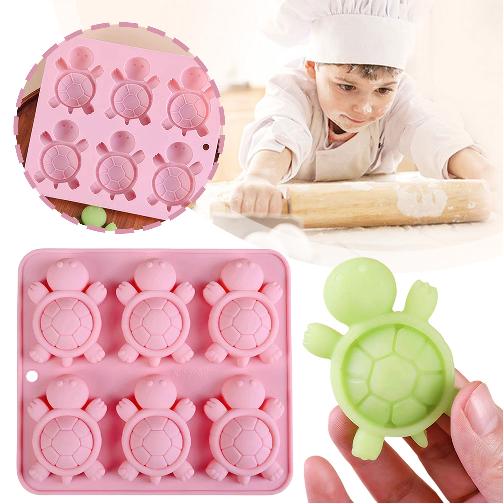 Schildkröten Eisschale 3d Schi – Kitchen Appliances For Baking Bewertung und Preis